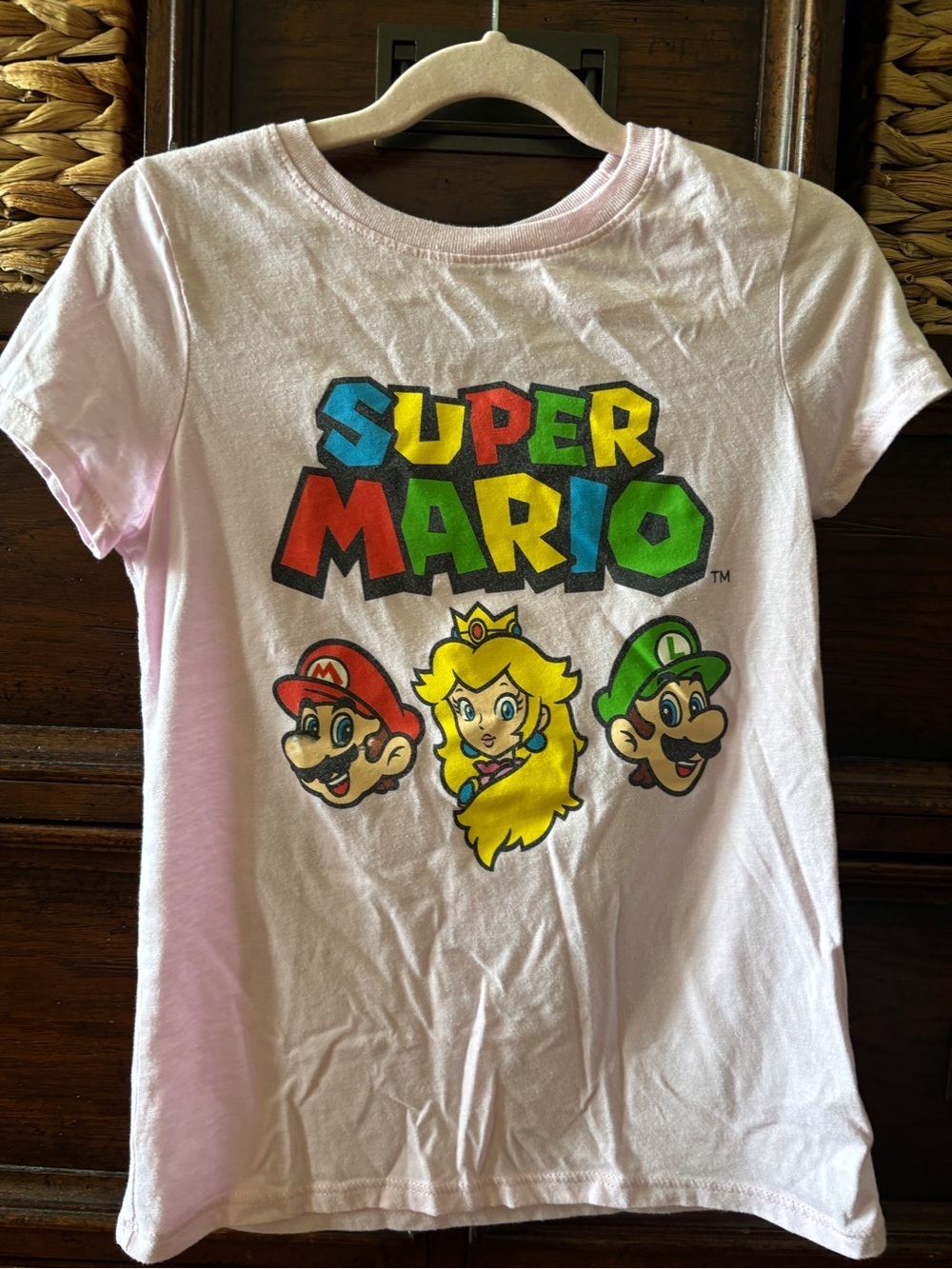 Jumping beans x Super Mario graphic tee in size 8